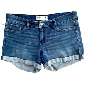 Abercrombie & Fitch Low Rise Denim Womens Shorts 8 Waist 29 EUC